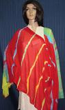 Tie Dye Chiffon Lehria Dupatta Chuni Stole #6049